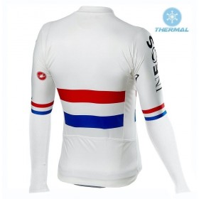 Maillot Cyclisme 2019 TEAM INEOS Hiver Thermal Fleece N001